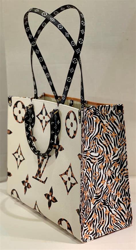 lv on the go jungle tote|Onthego GM Monogram Giant Canvas, Brownn .